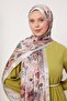 Floral Pattern Indian Silk Shawl - 3