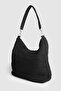 La'Graccio Paris Laco Large Size Knitted-Wicker Shoulder Bag Knitted Black