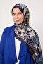 Floral Pattern Indian Silk Shawl - 2