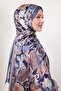Floral Pattern Indian Silk Shawl - 3