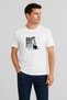 Unisex Rafa Silva T-Shirt Rafa Wherever We Are Printed Combed Cotton T-Shirt Slim Cotton Short Sleeve Summer - 4