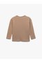 Cotton Cat Embroidered Crew Neck Long Sleeve T-Shirt - 2