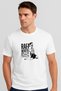 Unisex Rafa Silva T-Shirt Rafa Wherever We Are Printed Combed Cotton T-Shirt Slim Cotton Short Sleeve Summer - 3