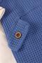 Blue Teddy Bear Detailed Ornament Pocket Buttoned Baby Boy Romper (3-9 Months) - 3