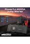 car jump Starter high Capacity power bank with air compressor 12000mAh - 6