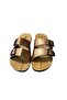 Women's Thick Sole Double Buckle Slippers - 2