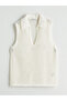 Esvab • Modern & Distinctive Devrik Roba Collar Openwork Women's Knitwear Undershirt - 6