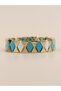 Elariva Porcelain Coated Elastic Bracelet - 3