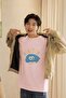 Men/Women Monster Cool Transfer Printed Round Neck Short Sleeve T-Shirt - 2