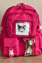 Pink Girl Korean Style School Bag, Kawaii Primary School Backpack, 15 Lt, 40X30X15Cm - 2