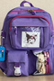 Blackberry Unisex Korean Style School Bag, Kawaii Primary School Backpack, 15 Lt, 40X30X15Cm - 5