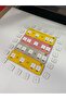 4 Operations Wooden Math, Addition, Subtraction, Multiplication and Division Set Learning Tool - 4