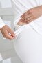 Bamboo Long Sleeve Buttoned Maternity Maternity Pajama Set 30206-30207 - 4
