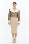 Women's Oversize Leather Coat Fur Jacket Niche Compact Design Casual Sports Look - 3