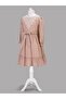 Triangle Collar Girl's Dress