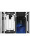 Galaxy S9 Plus Compatible - Case Double Layer Protective Crash Military Tank Case - Red - 3