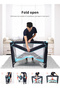 Baby Folding Bed (with Cushion, Wheels) - 3