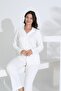 Bamboo Long Sleeve Buttoned Maternity Maternity Pajama Set 30206-30207 - 3