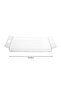 Rectangular acrylic serving tray - 3