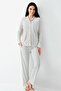 Women's Green Shirt Pajamas - 2