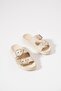 Meriliy D Buckle Women's Slippers Beige Skin