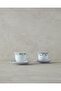 Blatt Porcelain Coffee Cup Set 4 Pieces 2 Person Green 80 ml (08.04.2025) - 6