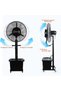 Portable Mist fan with 40L Water tank Capacity, Electrical Safety Class: I, 26 inch Diameter,Cooling large spaces for for Home,warehouses, event halls, patios, restaurants, and More -HK-WT650 - 2