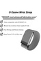 HydroKnit Nylon Sport Replacement Band For Whoop 4.0 |Dark Grey (Strap only, Tracker not included) - 2