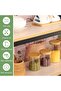 Shelf Liners for Kitchen Cabinets - 2 Rolls 60cmx2m Waterproof Drawer Liner - Translucent Non-Adhesi - 5