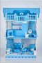 Nora Wooden Play House 32 Pieces Blue