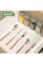Shelf Liners for Kitchen Cabinets - 2 Rolls 60cmx2m Waterproof Drawer Liner - Translucent Non-Adhesi - 4