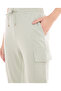 Solid Cargo Joggers with Drawstring Waist - 4