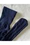 Navy Blue Color Girl's Cotton Patterned Karina 180 Den Pantyhose (Kids Kilotlu Socks) - 2