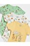 3 Pack Printed Bodysuits with Short Sleeves - 5