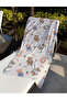 Special Design Teddy Bear Patterned Quick Dry 75X150 cm Beach Towel – Printed - 3