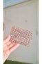 Shamatesi Handmade Card Holder with Crystal or Beads – 6×10 cm Bank Card Wallet - 3