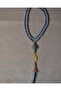 Vavlı 99 Pearl Prayer Beads – Colorful Beaded Prayer Beads with Stylish Tassels 20 Pieces Gray