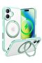 Upgraded 360° Rotatable Magnetic Ring for iPhone 16 Case