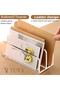 Tuva - Stylish Modern Magazine Envelope Jewelry Makeup Organizer with Two Level Compartments |   Home Office - 2