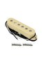 FLEOR 3PCS Flat Top Pole Pieces Vintage Alnico 5 Single Coil Pickups Guitar Pickups 50/50/52mm Se... - 6