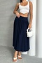 Women's Waist Seat Pleated Skirt - 3