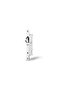 Kale 201 Hook Mortise Lock with Sliding Cylinder 20 mm Nickel