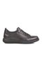 Black Genuine Leather Men's Casual Shoes Lion Lo2080-F604 m - 3