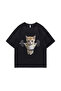 Black Funny Gym Sam Sulek Cat Graphic Print Cute Sports Pump Cover