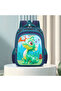 Trolley Bag Set for Kids, Lightweight Water-proof, Trolley Bag Green Dinosaur - 3