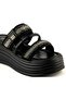 25Y409-4 Thick Sole Premium Stone Women's Slippers - 6