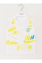 Baby Boy Cotton Colorful Text Printed Sleeveless T-Shirt - 4