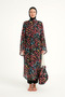 Tropical Patterned Beach Pareo Kimono – Rp2507 - 5