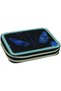 Dark filled pencil case 2 levels - 2