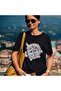 Men/Women Cool Teacher Vibes Transfer Printed Round Neck Short Sleeve T-Shirt - 2